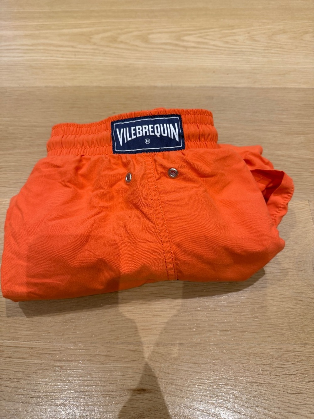 Vilebrequin Moorea Orange Swim Trunks Men's 5XL